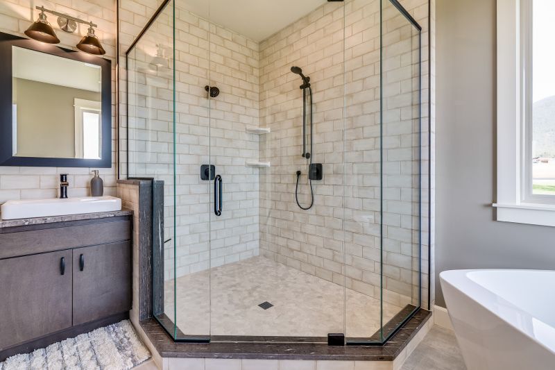 Open Walk-In Shower